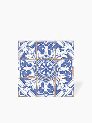 Faience Rétro Méditerranée en Grès - 33x33cm - DC2025109