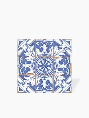 Faience Rétro Méditerranée en Grès - 33x33cm - DC2025109