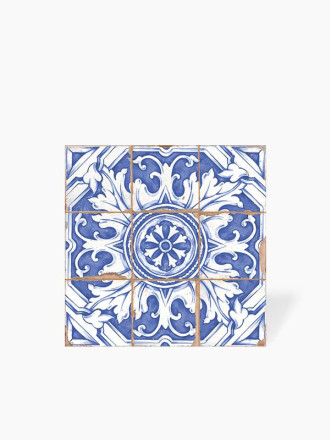 Faience Rétro Méditerranée en Grès - 33x33cm - DC2025109