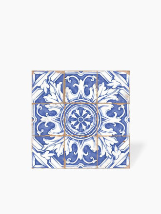 Faience Rétro Méditerranée en Grès - 33x33cm - DC2025109