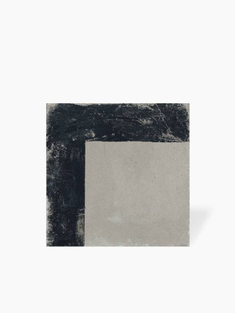 Carrelage en Grès Cérame  " Peint à la main " Motif Lignes - 22.3x22.3cm - DC2025107