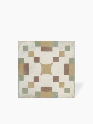 Carrelage en Grès Cérame "Campagne " Modèle 3- 22.3x22.3cm - DC2025106