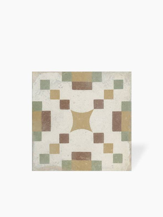 Carrelage en Grès Cérame    "Campagne " Modèle 3- 22.3x22.3cm - DC2025106