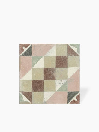 Carrelage en Grès Cérame " Campagne " Modèle 2 - 22.3x22.3cm - DC2025105