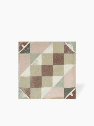 Carrelage en Grès Cérame " Campagne " Modèle 2 - 22.3x22.3cm - DC2025105