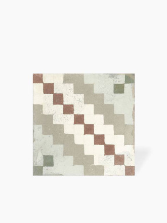 Carrelage en Grès Cérame " Campagne " Modèle 1 - 22.3x22.3cm - DC2025104