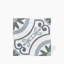Carrelage " Jardin Bleu " en Grès Cérame - 22.3x22.3cm - DC2025095