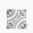 Carrelage " Jardin Bleu " en Grès Cérame - 22.3x22.3cm - DC2025095