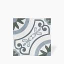 Carrelage " Jardin Bleu " en Grès Cérame - 22.3x22.3cm - DC2025095