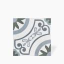 Carrelage " Jardin Bleu " en Grès Cérame - 22.3x22.3cm - DC2025095