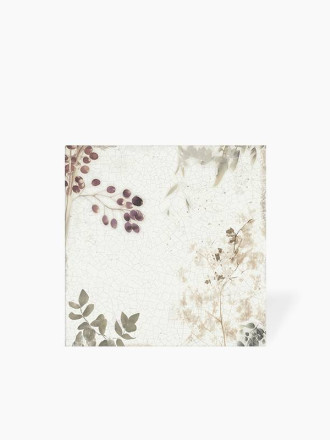 Faience Florale Brillante - Design 2 - 14.8X14.8cm - DC2025093