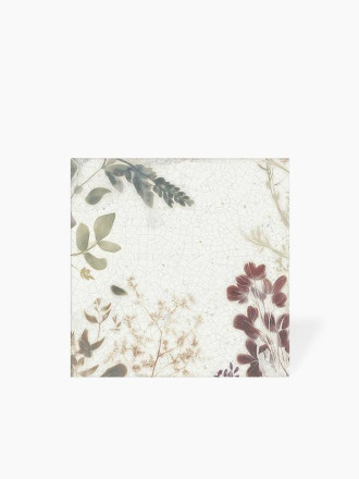 Faience Florale Brillante - Design 2 - 14.8X14.8cm - DC2025093