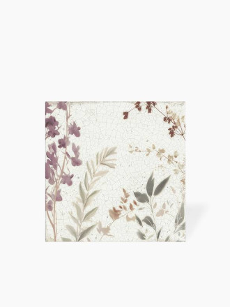 Faience Florale Brillante - Design 2 - 14.8X14.8cm - DC2025093