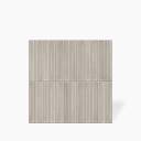 Faience " Kit Kat " Brillante Taupe - 20x20cm - DC2025086