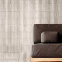 Faience " Kit Kat " Brillante Taupe - 20x20cm - DC2025086