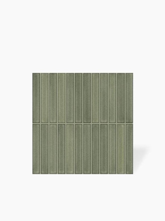 Faience " Kit Kat " Brillante Vert - 20x20cm - DC2025085