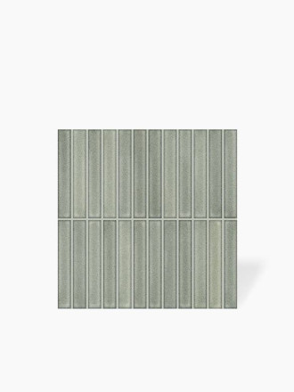 Faience " Kit Kat " Brillante Vert - 20x20cm - DC2025085