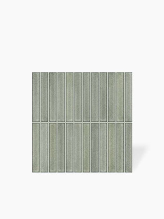 Faience " Kit Kat " Brillante Vert - 20x20cm - DC2025085