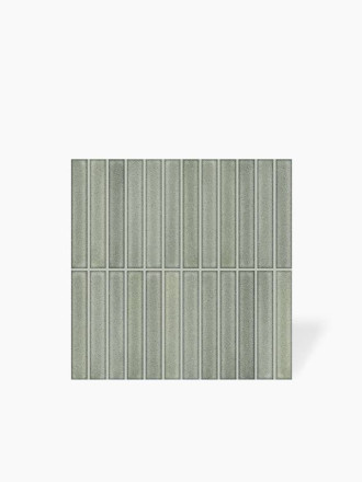 Faience " Kit Kat " Brillante Vert - 20x20cm - DC2025085