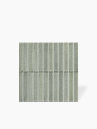 Faience " Kit Kat " Brillante Vert - 20x20cm - DC2025085