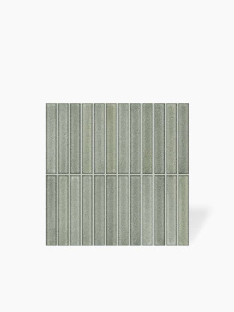 Faience " Kit Kat " Brillante Vert - 20x20cm - DC2025085