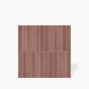 Faience " Kit Kat " Rouge Cerise - 20x20cm - DC2025083