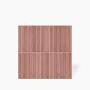 Faience " Kit Kat " Rouge Cerise - 20x20cm - DC2025083