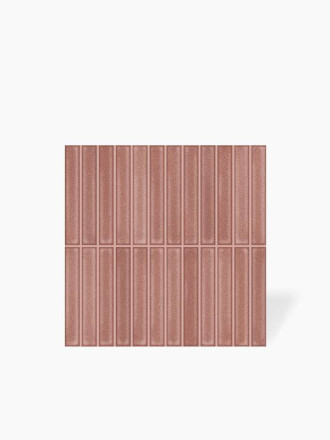 Faience " Kit Kat " Rouge Cerise - 20x20cm - DC2025083