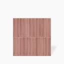 Faience " Kit Kat " Rouge Cerise - 20x20cm - DC2025083