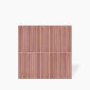 Faience " Kit Kat " Rouge Cerise - 20x20cm - DC2025083