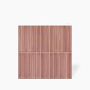 Faience " Kit Kat " Rouge Cerise - 20x20cm - DC2025083
