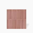 Faience " Kit Kat " Rouge Cerise - 20x20cm - DC2025083