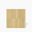 Faience " Kit Kat " Brillante Jaune Or - 20x20cm - DC2025082