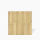 Faience " Kit Kat " Brillante Jaune Or - 20x20cm - DC2025082