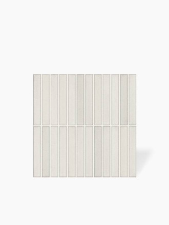 Faience " Kit Kat " Brillante Blanc - 20x20cm - DC2025081