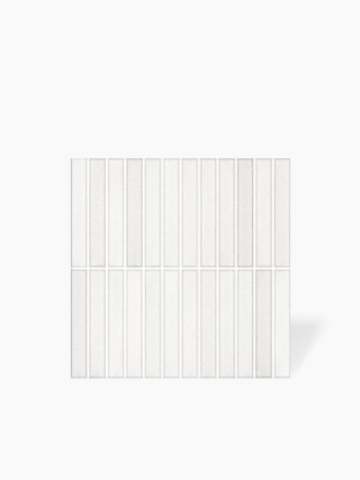 Faience " Kit Kat " Brillante Blanc - 20x20cm - DC2025081