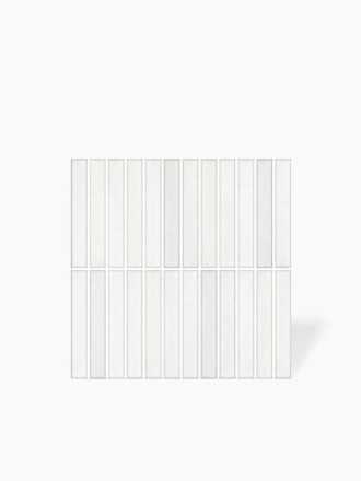 Faience " Kit Kat " Brillante Blanc - 20x20cm - DC2025081