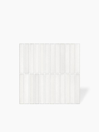 Faience " Kit Kat " Brillante Blanc - 20x20cm - DC2025081