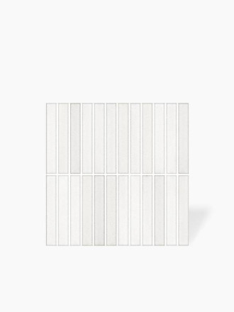 Faience " Kit Kat " Brillante Blanc - 20x20cm - DC2025081