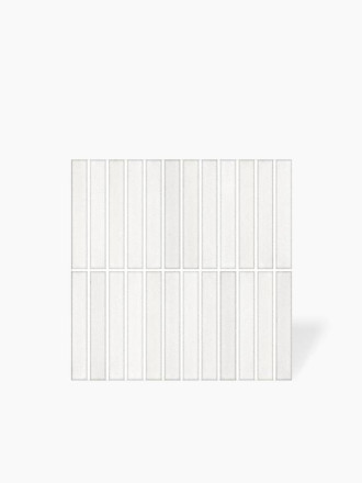 Faience " Kit Kat " Brillante Blanc - 20x20cm - DC2025081