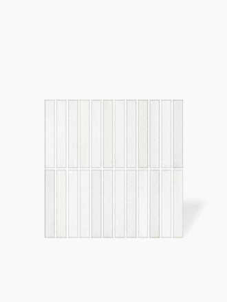 Faience " Kit Kat " Brillante Blanc - 20x20cm - DC2025081