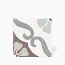 Carrelage Samora Rouge Cerise en grès cérame pour sol et mur - 22.3x22.3cm - DC2025080