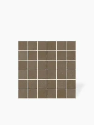 Mosaïque sur maille Imitation Marbre - Couleur Moka - 30x30cm - DC2025110