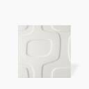 Faïence " Disco Vintage " Blanc Mat - 20x20cm - NT2025115