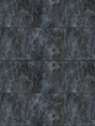 Carrelage Brillant " Lino " Bleu et Gris - Rectifié - 98x98cm  - NT2025127