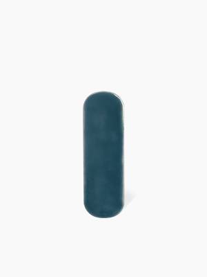 Carrelage à bords ronds " Africana " - Bleu Azur - 5x15cm - NT2025136