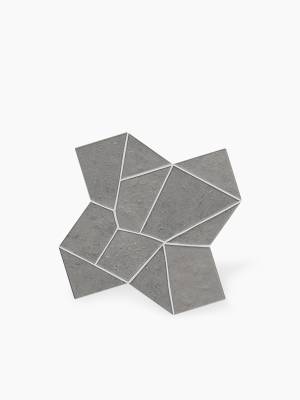 Carrelage " Design de Gaudi " modèle 1 - Gris Clair - 25.5x25.5cm - NT2025139