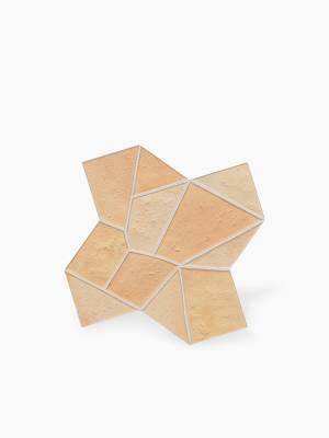 Carrelage " Design de Gaudi " modèle 1 - Sable - 25.5x25.5cm - NT2025140