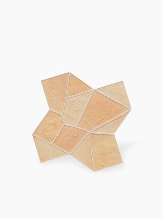 Carrelage " Design de Gaudi " modèle 1 - Sable - 25.5x25.5cm - NT2025140