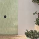 Carrelage Rectangulaire " Africana " - Vert Menthe - 5x15cm - NT2025131